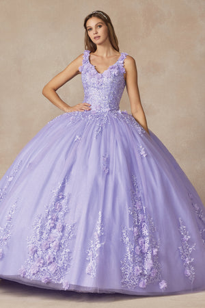 Juliet 1437 quinceanera ball gown front view