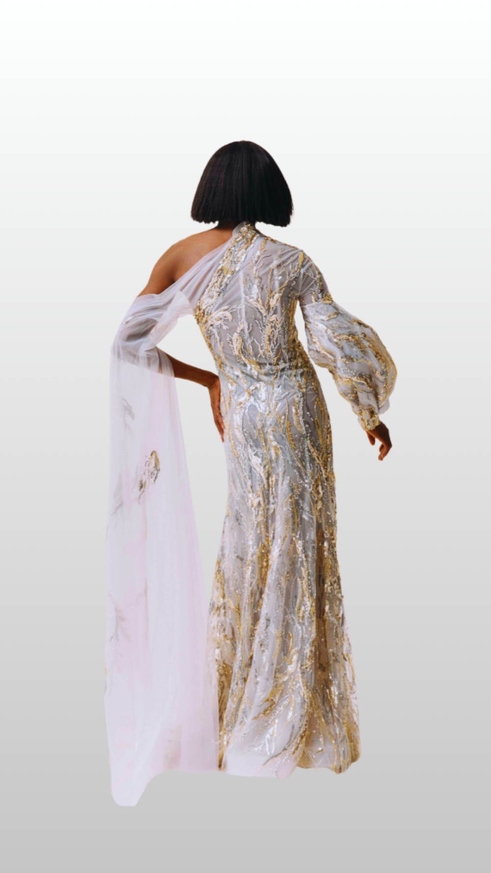 Edward Arsouni 1038 Dress - FOSTANI.com