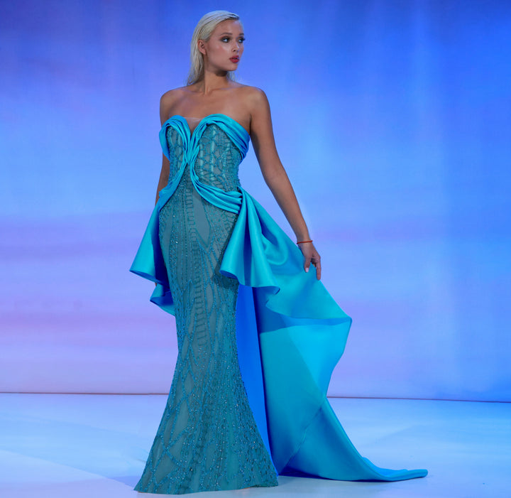 REVERIE COUTURE SS163 DRESS - FOSTANI.com