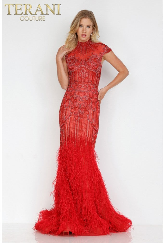 Terani 1721GL4446 Dress - FOSTANI.com