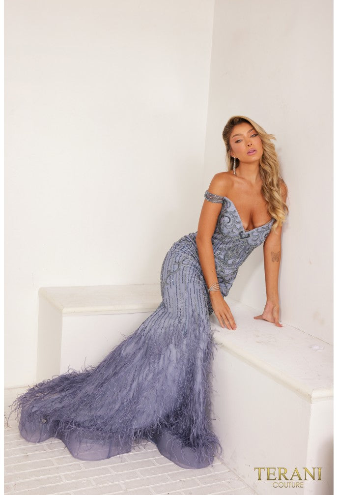 TERANI 2214GL0113 Dress - FOSTANI.com