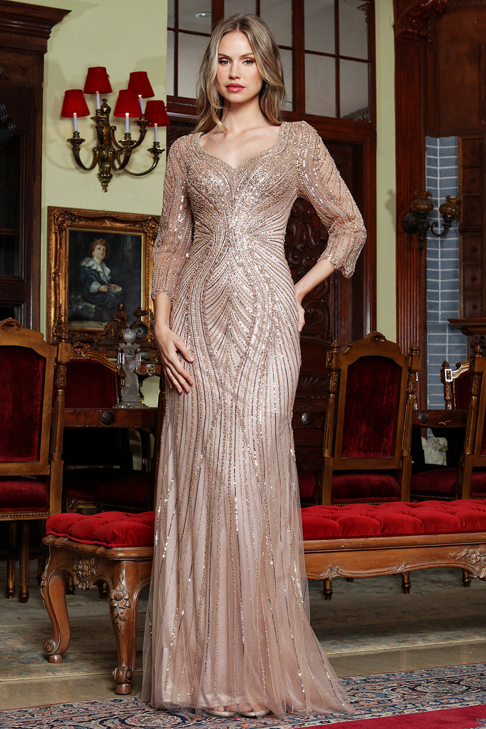 Adora 3418-03 Dress - FOSTANI.com