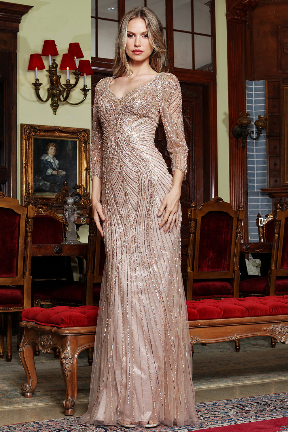 Adora 3418-03 Dress - FOSTANI.com
