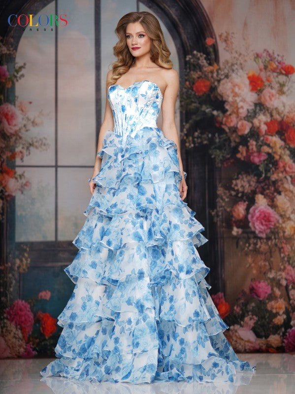 Colors 3836 Dress - FOSTANI.com