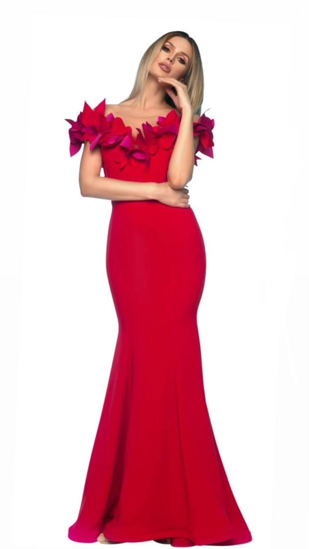 Nicole Bakti 604L Dress - FOSTANI.com