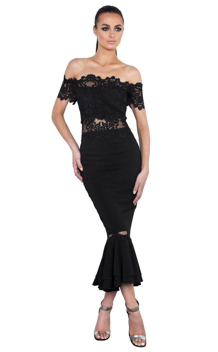 NICOLE BAKTI 634 Dress - FOSTANI.com