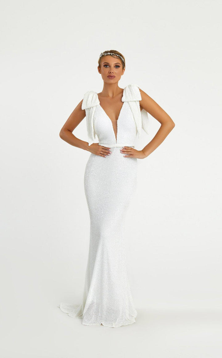 NICOLE BAKTI 7031 Dress - FOSTANI.com