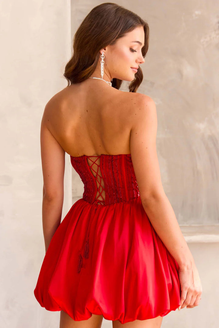 Chandalier 770167 Strapless A-Line Homecoming Dress