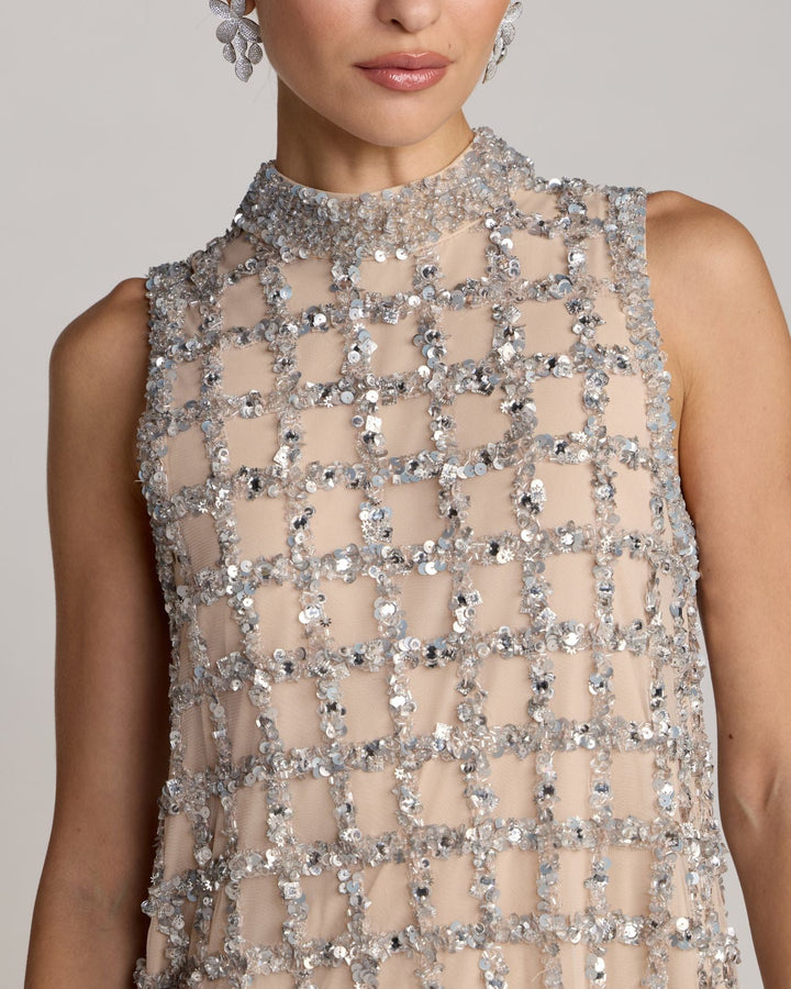 Mac Duggal 94338 Crystal Embellished Shift Dress