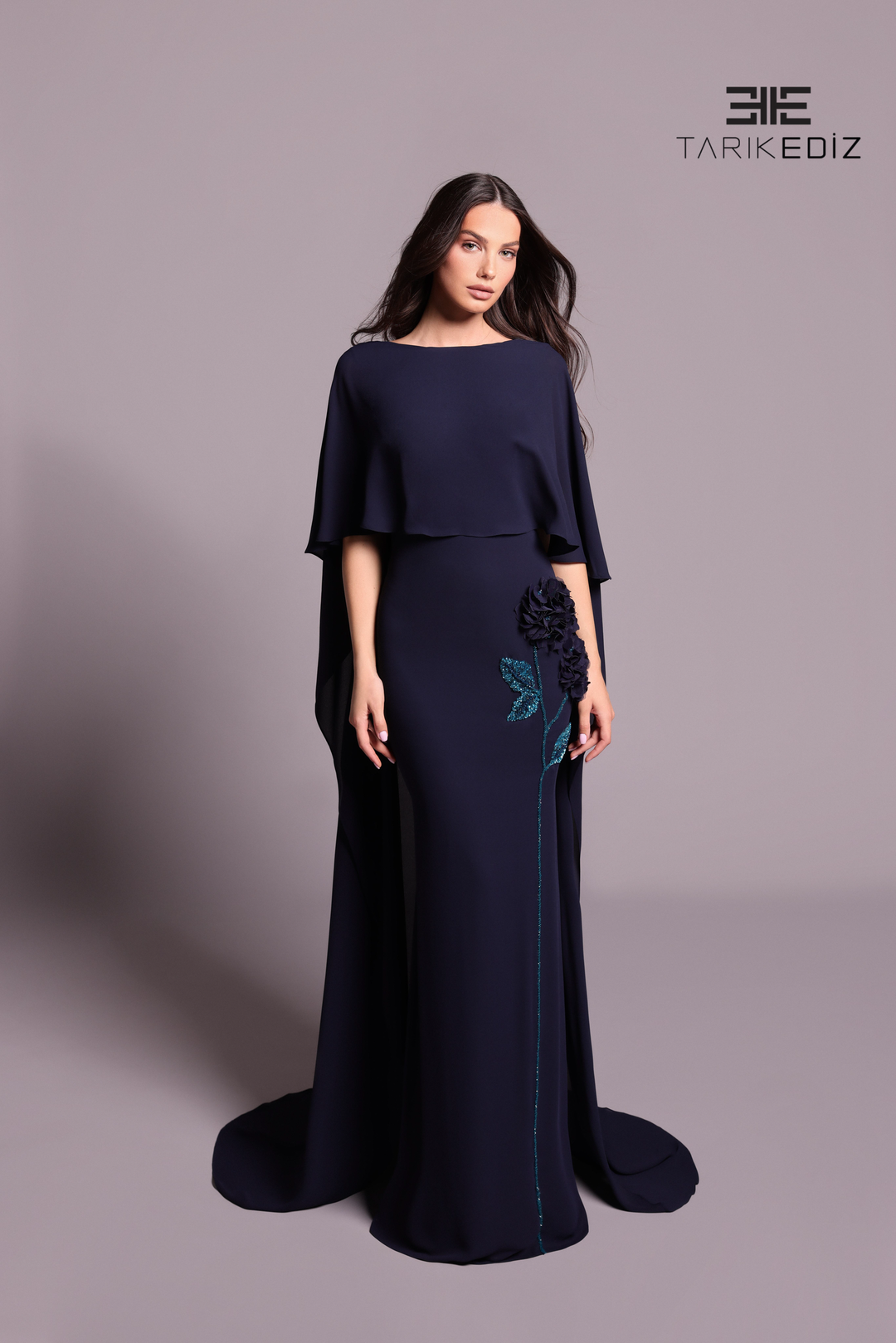 Tarik Ediz 99018 Dress - FOSTANI.com