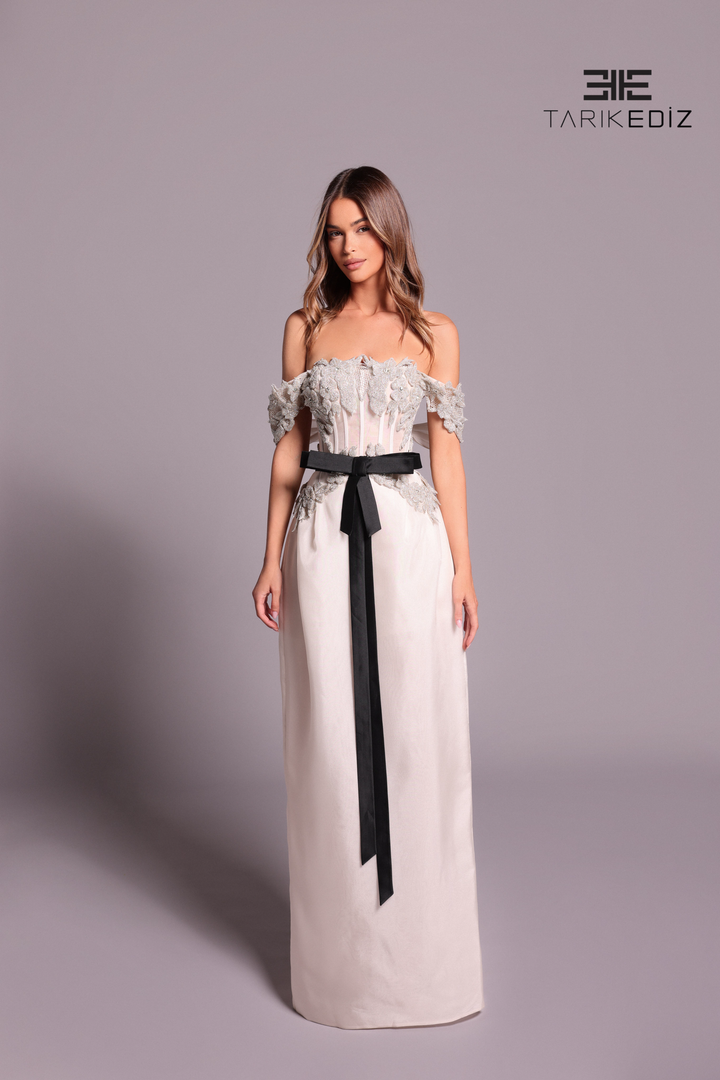 Tarik Ediz 99151 Dress - FOSTANI.com