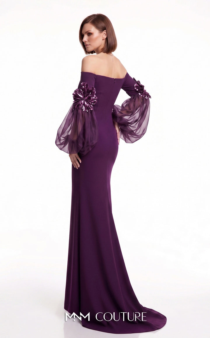 MNM Couture B1239 gown, back view