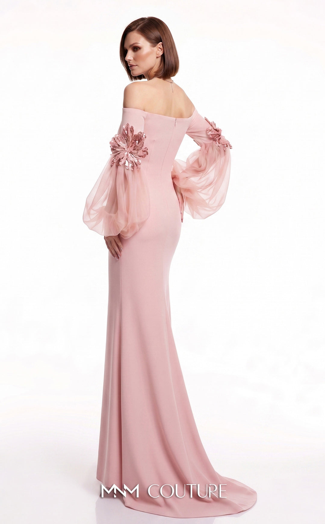 MNM Couture B1239 gown, back detail