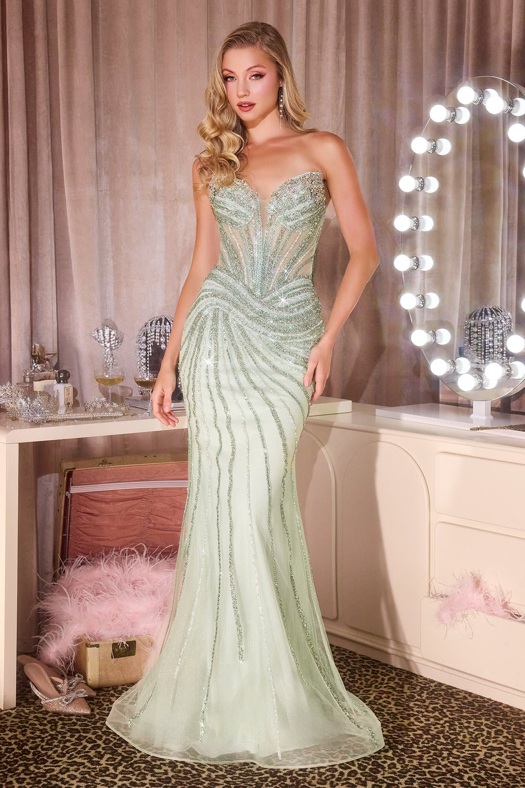 Ladivine CD660 Dress - FOSTANI.com
