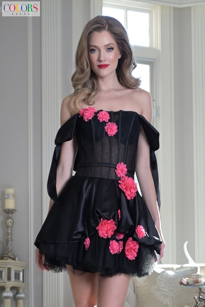 Colors 3638 Dress - FOSTANI.com