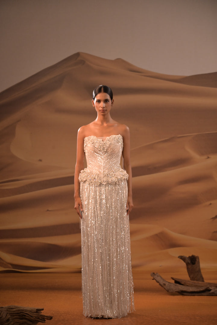 Linh Nga LMBCT357 Dress - FOSTANI.com
