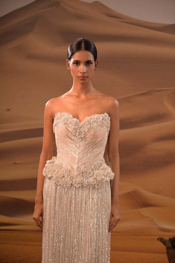 Linh Nga LMBCT357 Dress - FOSTANI.com