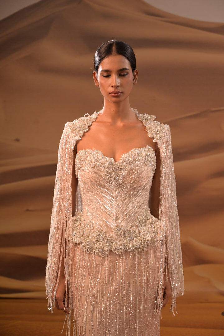 Linh Nga LMBCT357 Dress - FOSTANI.com