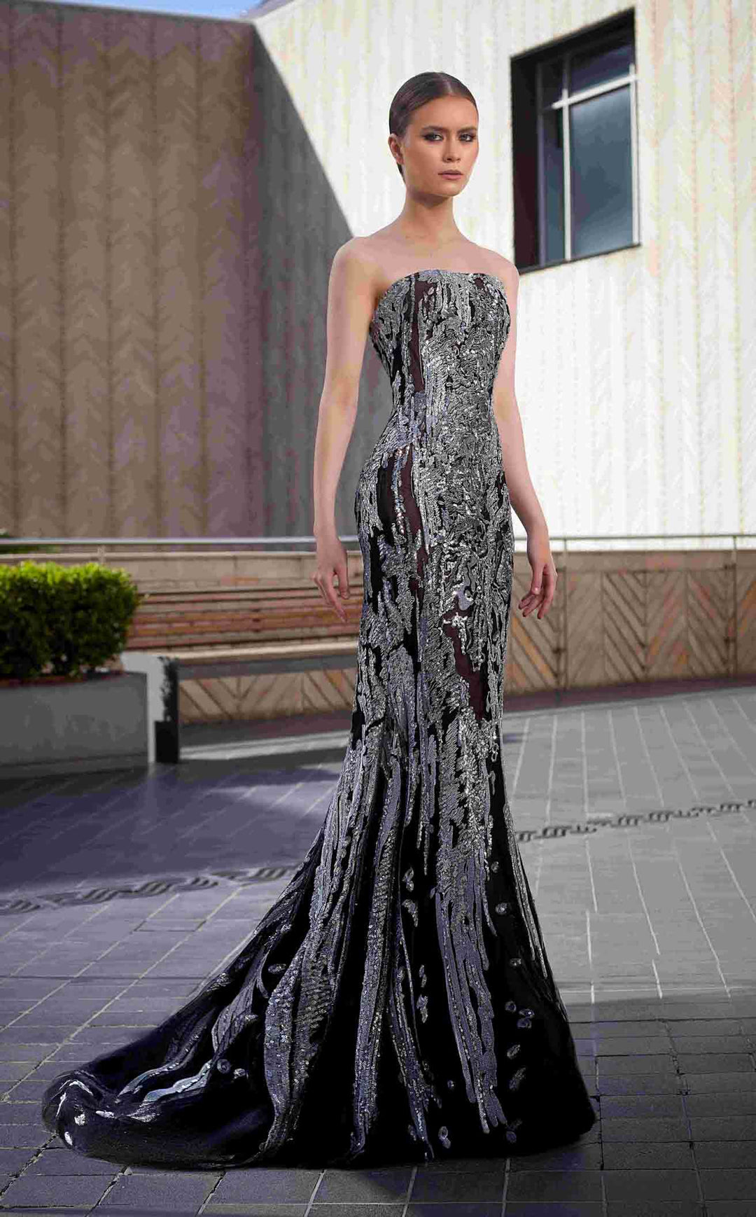 Edward Arsouni Couture 994 Dress - FOSTANI.com