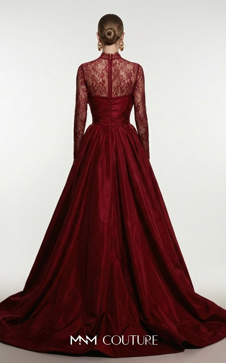 Fouad Sarkis F03006A gown, back view