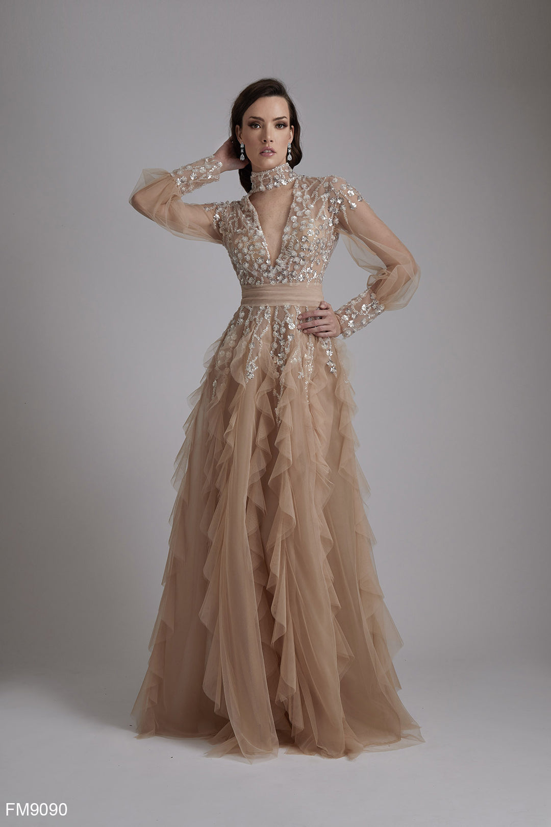 AZZURE COUTURE FM9090 Size 6 Only - FOSTANI.com