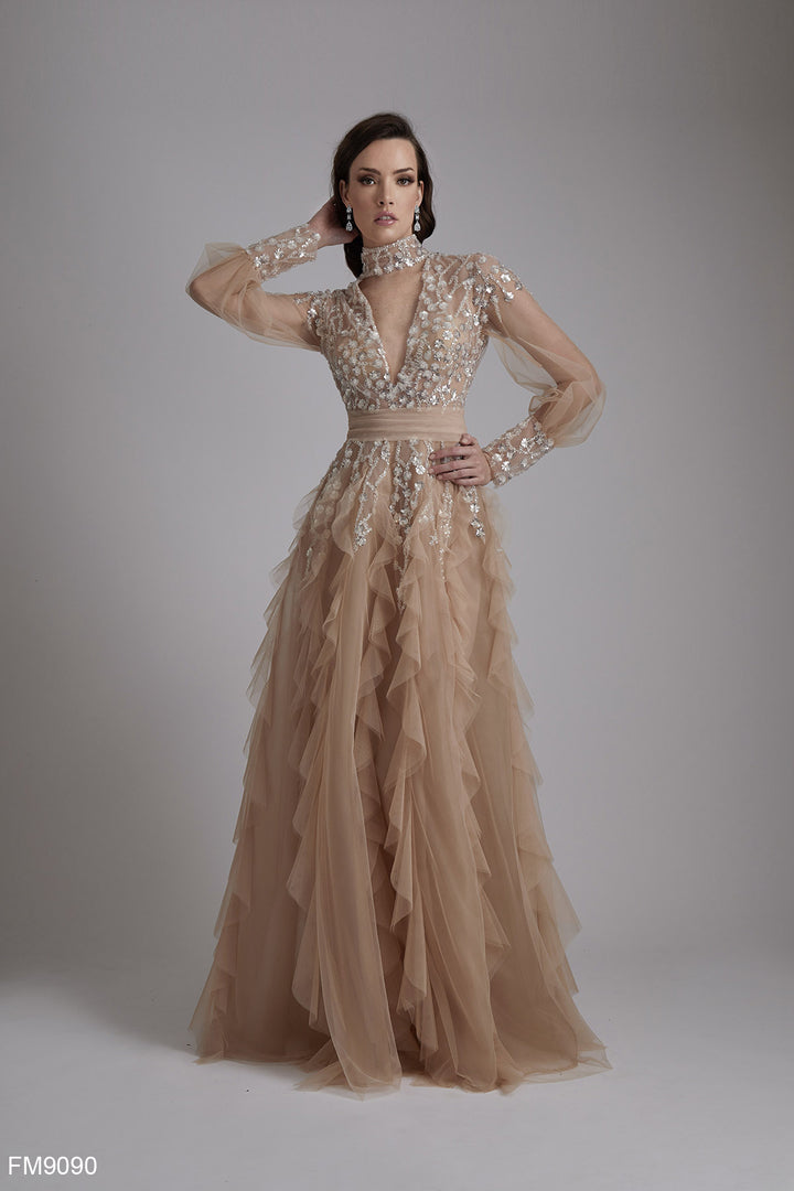 AZZURE COUTURE FM9090 Size 6 Only - FOSTANI.com