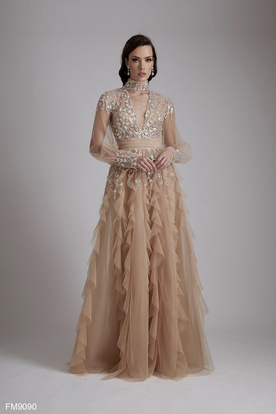 AZZURE COUTURE FM9090 Size 6 Only - FOSTANI.com