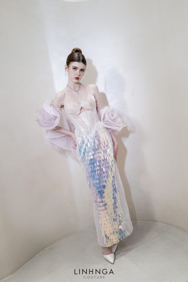 Linh Nga LXBAT213 Dress - FOSTANI.com