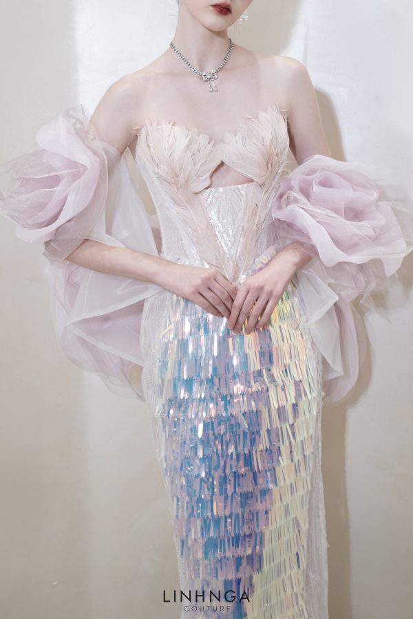 Linh Nga LXBAT213 Dress - FOSTANI.com