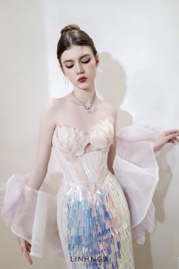 Linh Nga LXBAT213 Dress - FOSTANI.com
