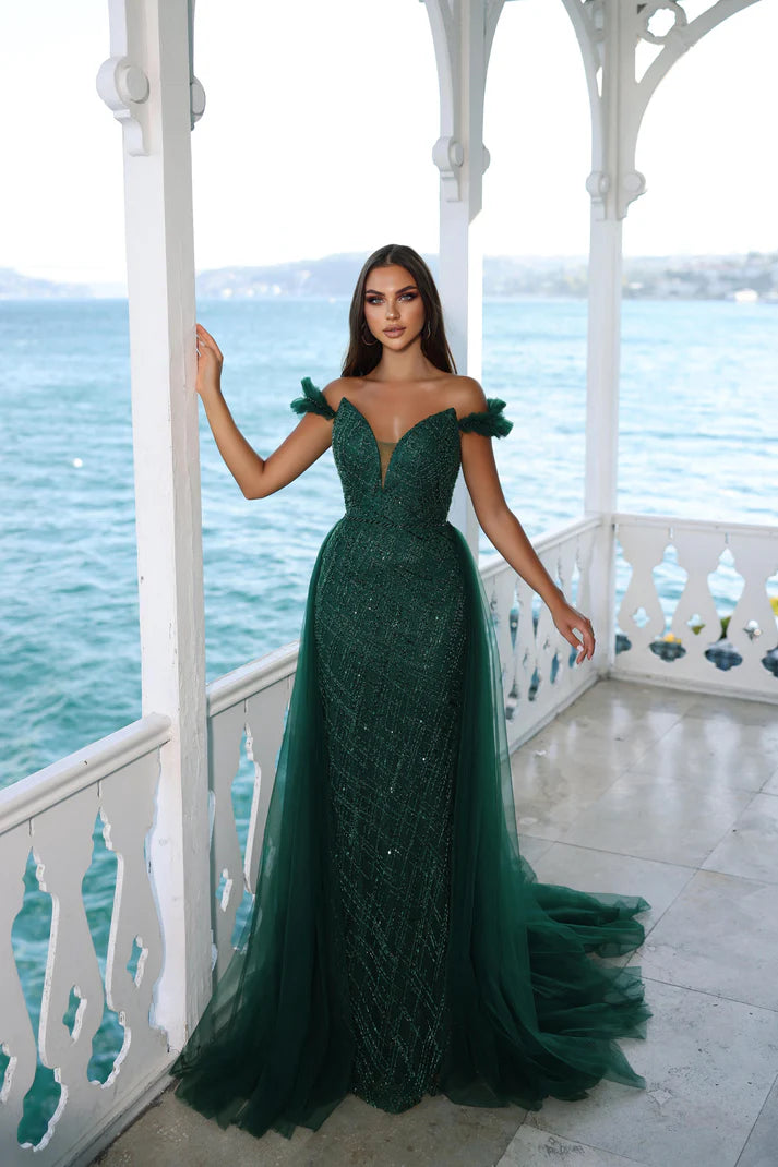 MODESSA COUTURE M20346 DRESS - FOSTANI.com