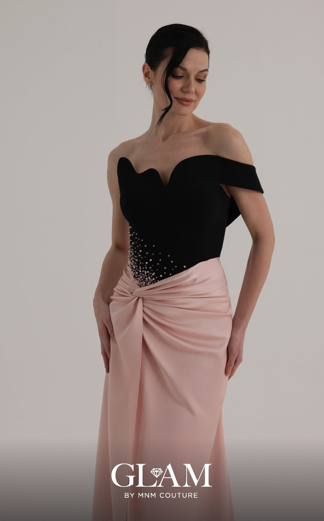 MNM Couture O07870 Sweetheart Strapless Couture Dress