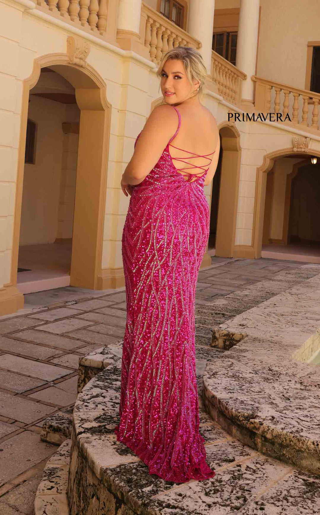 Primavera  14045  Dress - FOSTANI.com