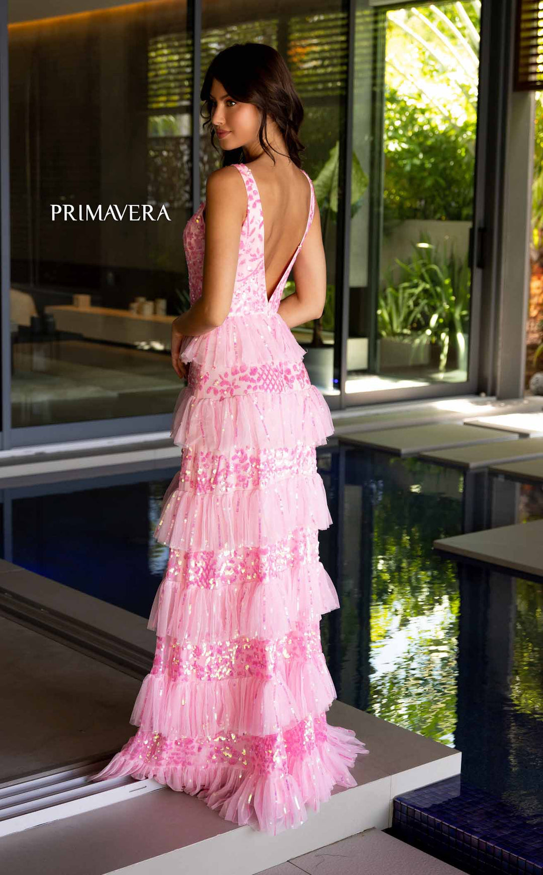 Primavera  4142  Dress - FOSTANI.com
