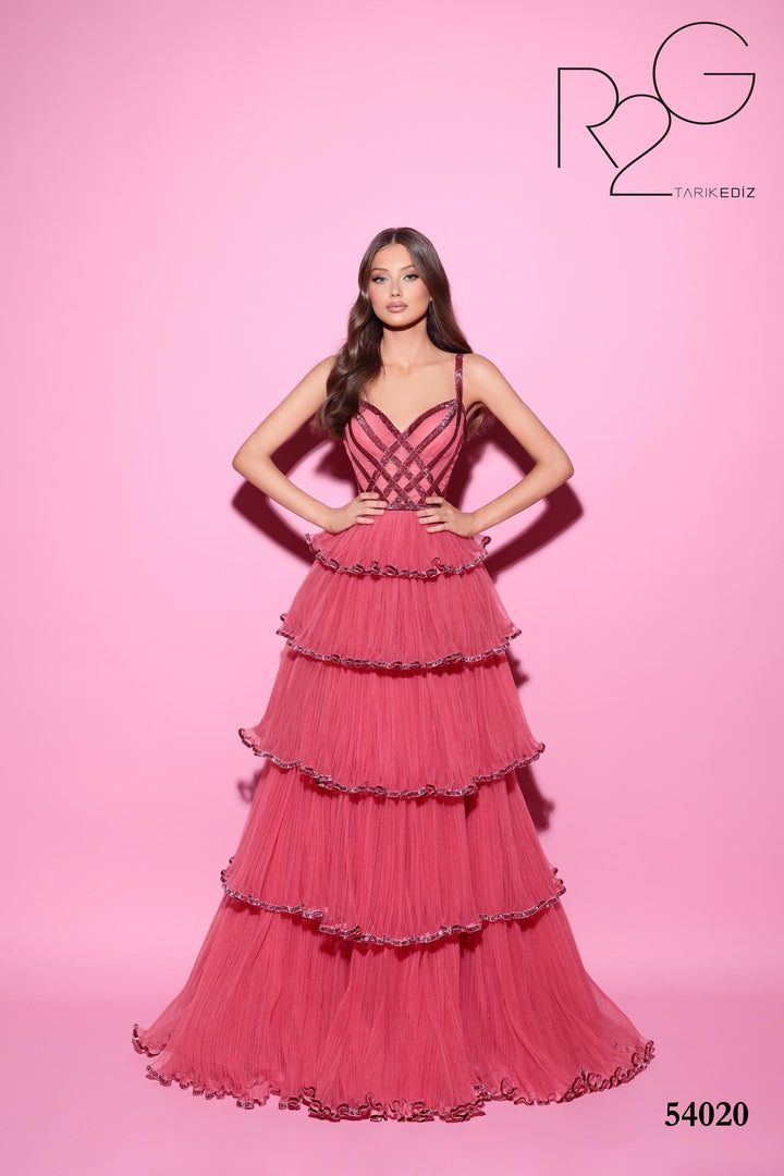 Tarik Ediz 54020 Dress - FOSTANI.com