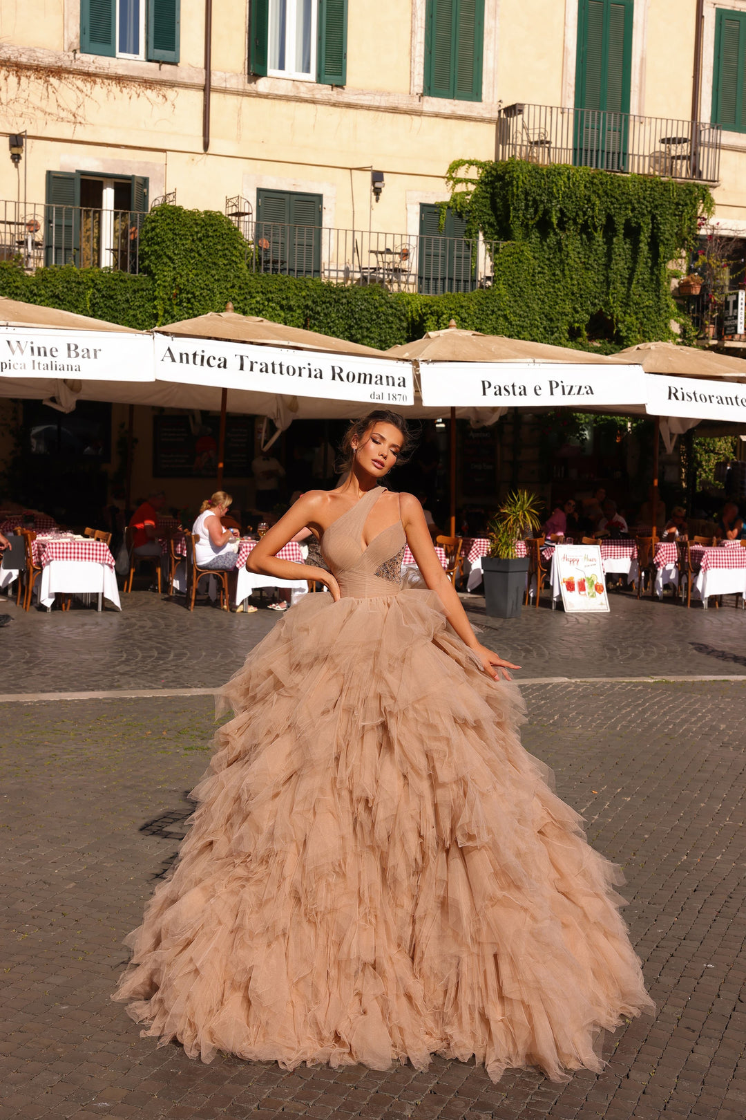 Tarik Ediz 98826 Dress - FOSTANI.com