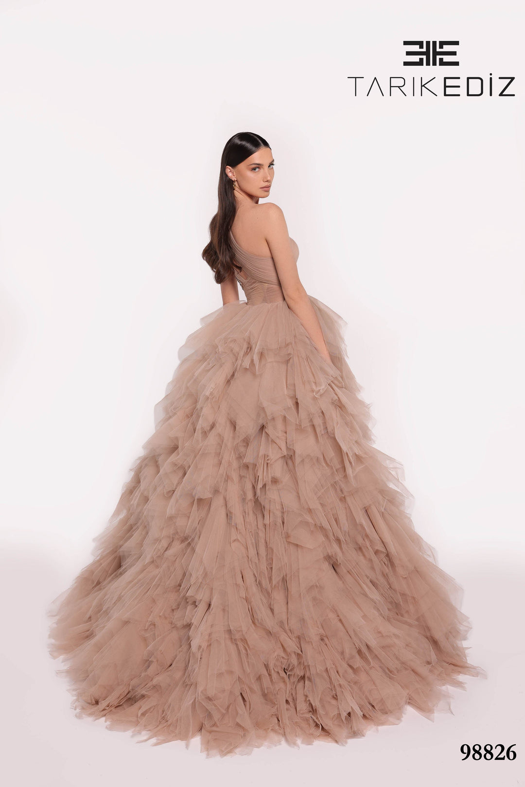 Tarik Ediz 98826 Dress - FOSTANI.com