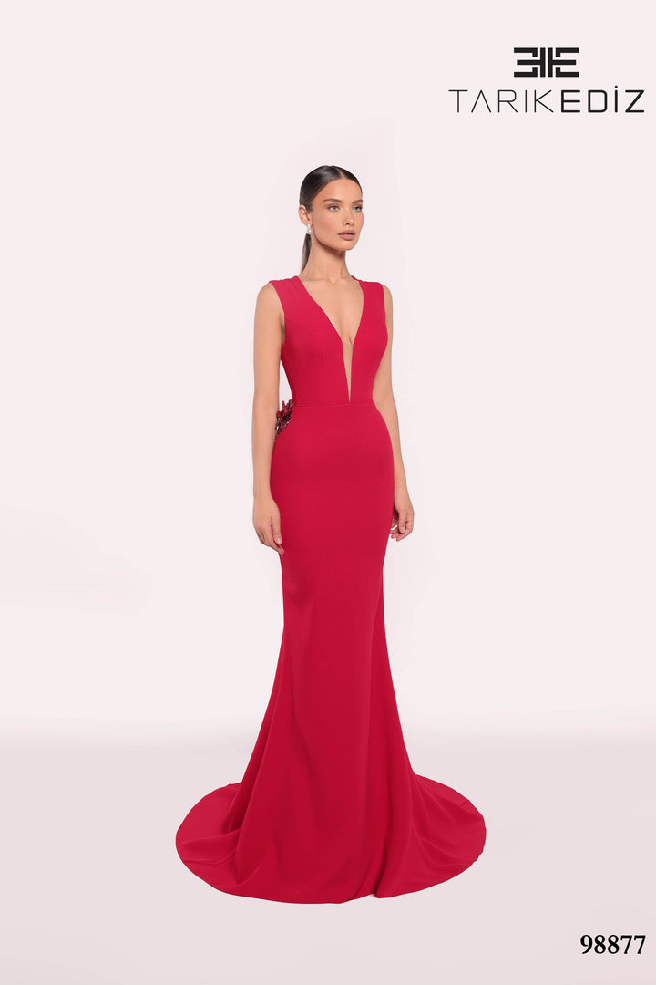 Tarik Ediz 98877 Dress - FOSTANI.com