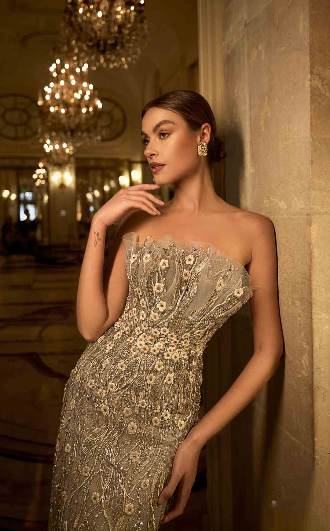 Terani 242GL3248 Dress - FOSTANI.com