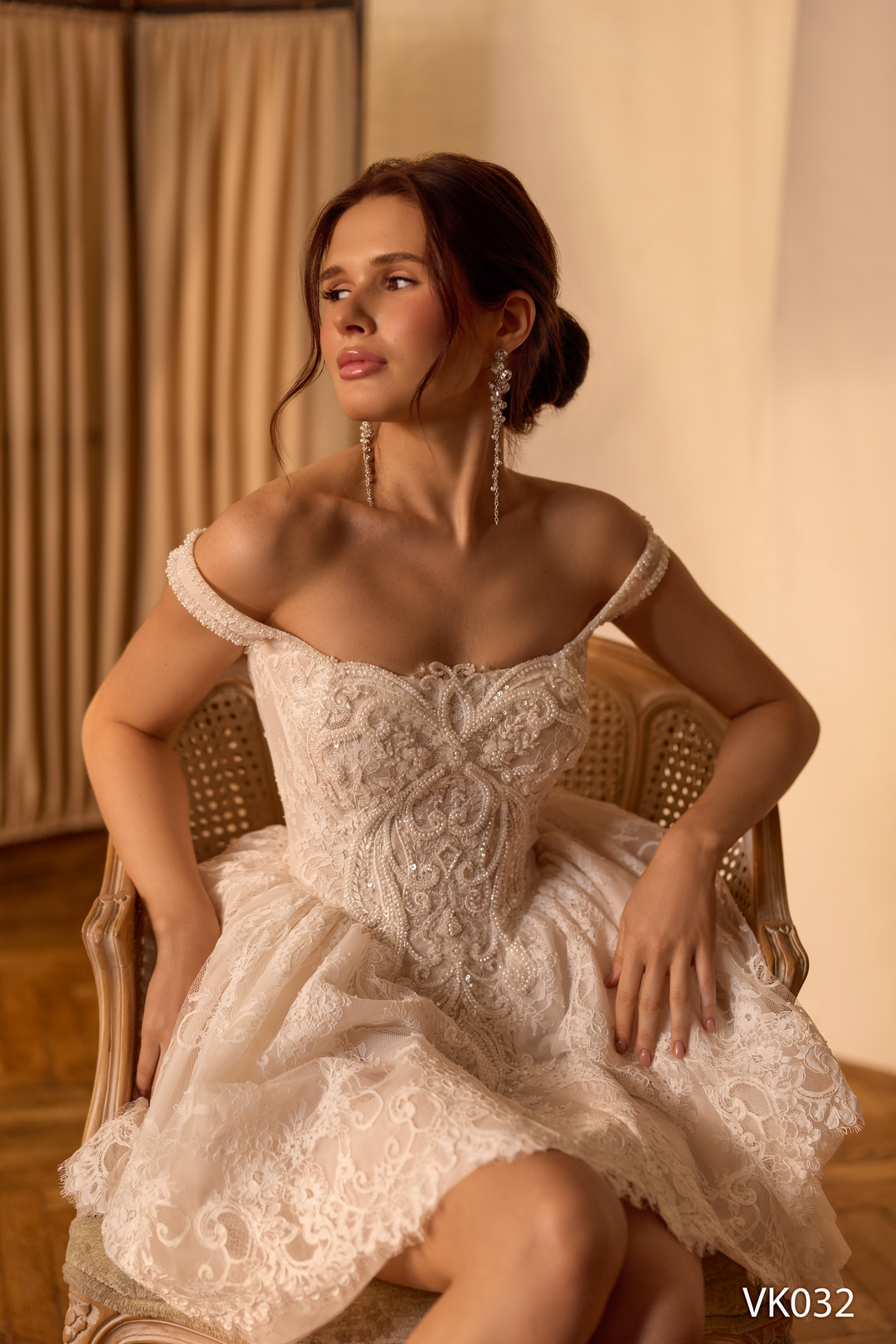 Vissaria VK032 Square Neckline Sleeveless Structured Corset Dress - FOSTANI.com