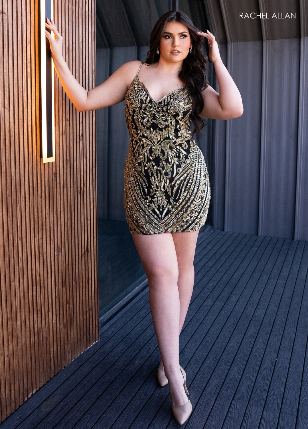 Rachel Allan 40475 Dress - FOSTANI.com