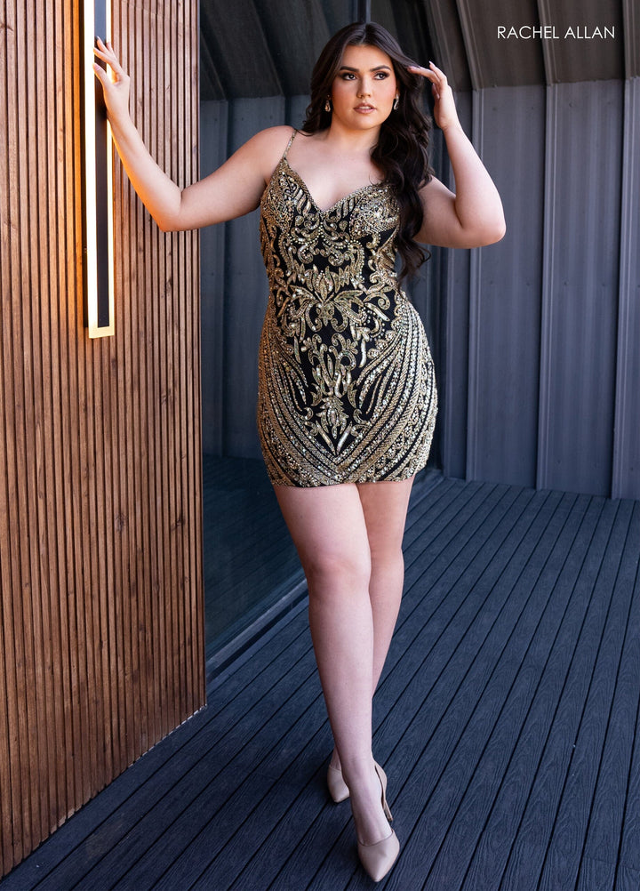 Rachel Allan 40475 Dress - FOSTANI.com