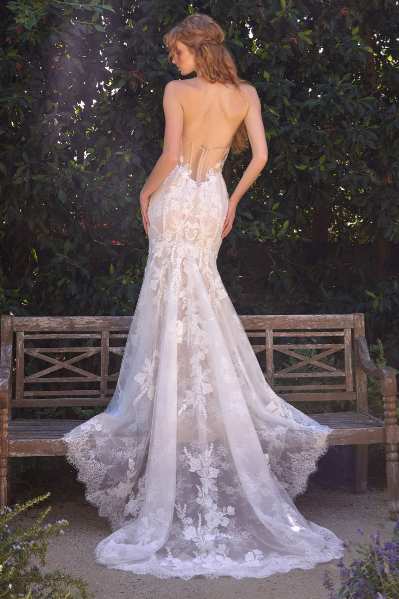 Andrea & Leo Couture WL077 back