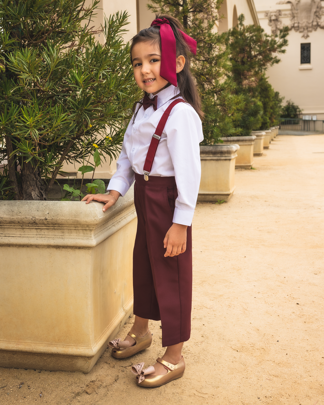 Peanut Butter Collection Barn Wedding Set Burgundy FG - FOSTANI