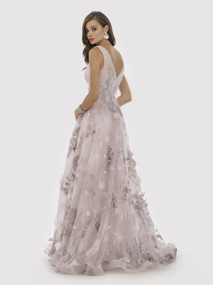 Lara 29764 - Ethereal Feather Ball Gown - FOSTANI