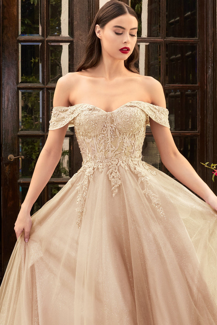 Cinderella Divine CD961 Dress - Long Formal Dresses FOSTANI