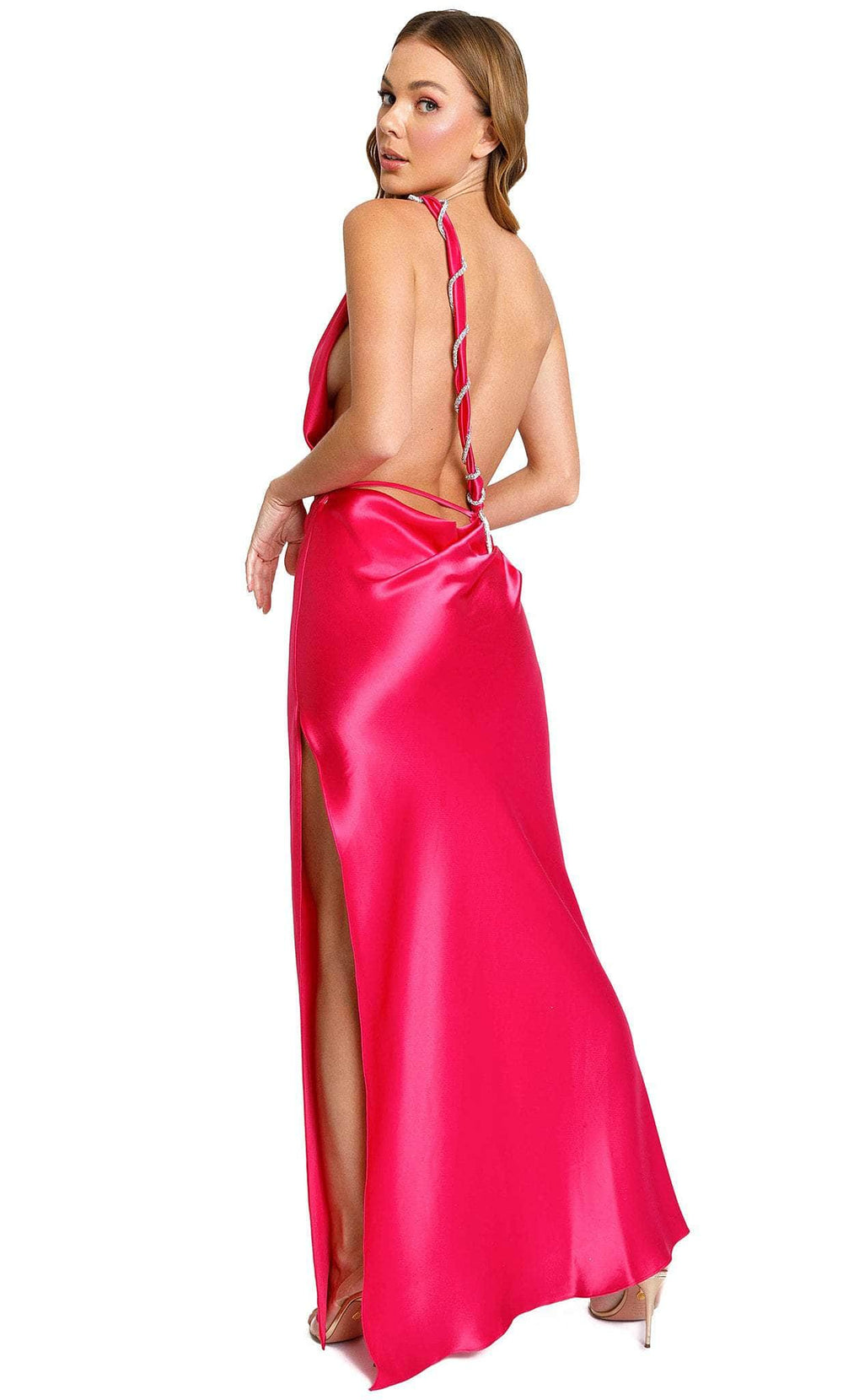 Nicole Bakti 7229 - Satin Prom Dress - FOSTANI