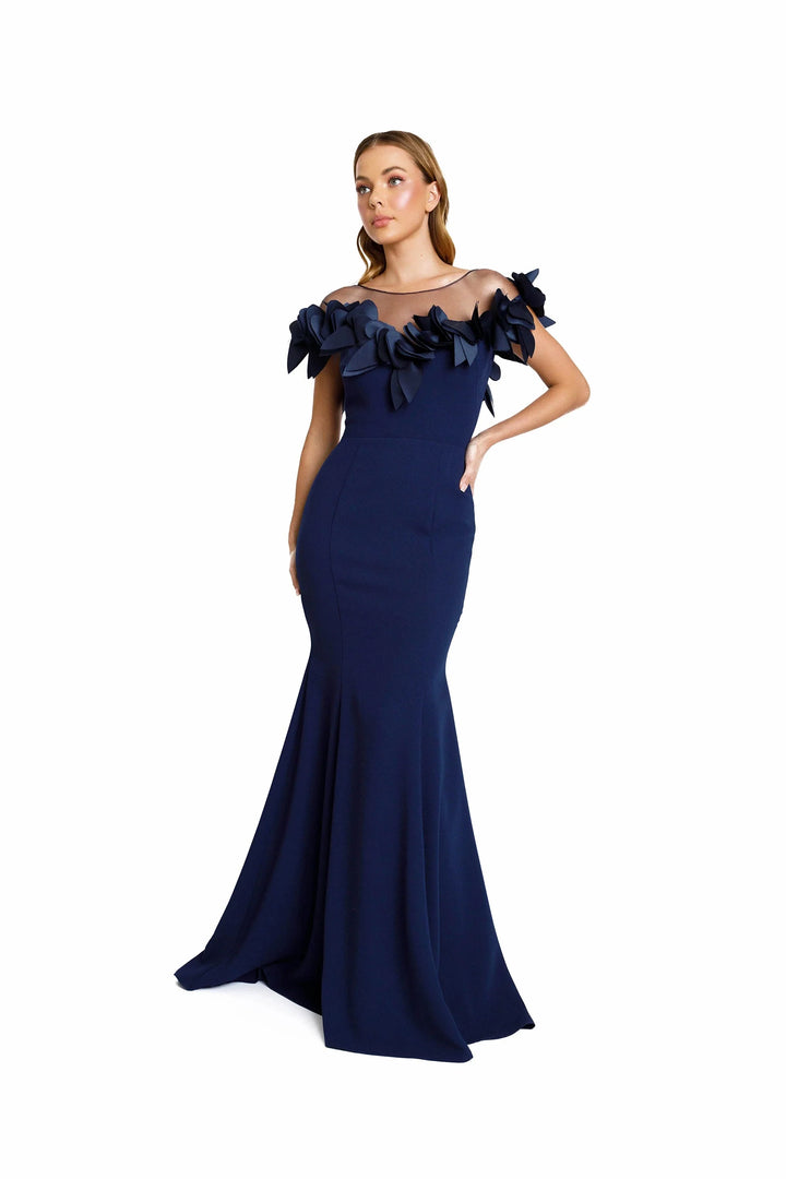 Nicole Bakti 604L Evening Dress - FOSTANI